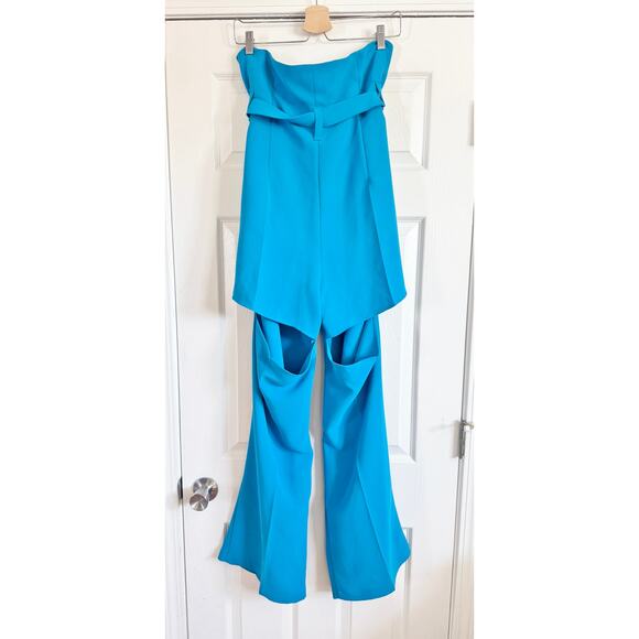 NWOT A.W.A.K.E. MODE AWAKE MODE Cut-Out Pleated Straight-Leg Pants 38 - Picture 9 of 11